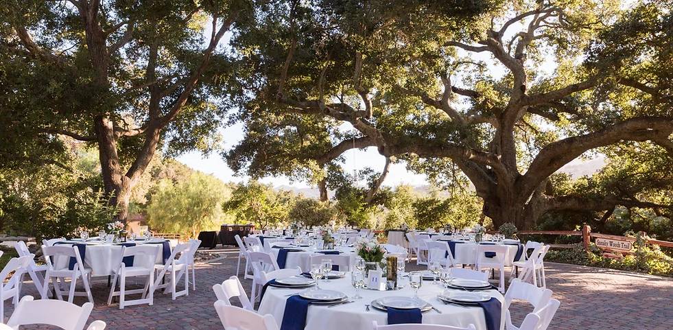 Unique wedding venue with multiple event settings at Portola Inn.